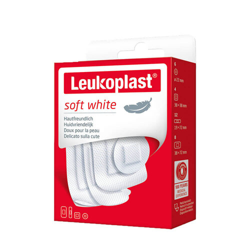 Leukoplast soft white Str&uuml;mpfe 19x72 / D.25/38x72/38x38mm - 1