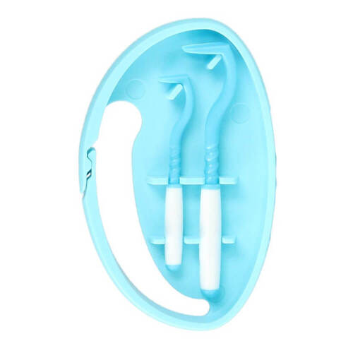 O Tom Tick Twister Zeckenhaken mit Clipbox blau - 1