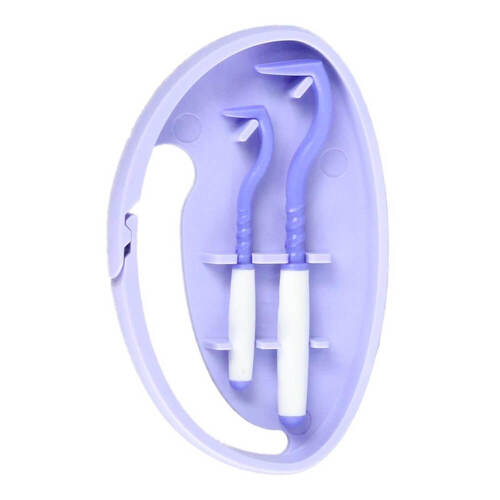 O Tom Tick Twister Zeckenhaken mit Clipbox lila - 1