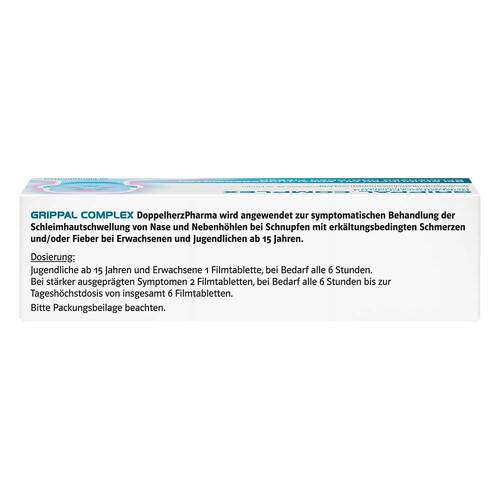 Grippal Complex Doppelherzpharma 200 mg / 30 mg Fta - 2