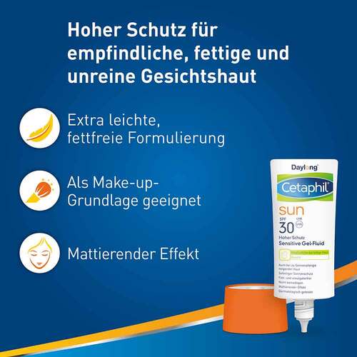 Cetaphil Sun Daylong Spf 30 sens.Gel-Fluid Gesicht - 3
