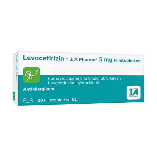 Levocetirizin-1A Pharma 5 mg Filmtabletten - 1