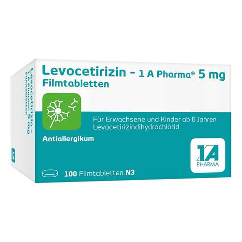 Levocetirizin-1A Pharma 5 mg Filmtabletten - 1