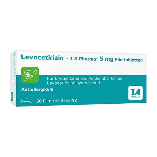 Levocetirizin-1A Pharma 5 mg Filmtabletten - 1