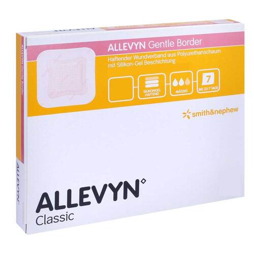 Allevyn Gentle Border 10x10 cm Schaumverband  - 1