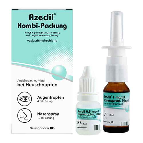 Azedil Kombi-Packung 0,5mg / ml AT 1mg/ml Nasenspray  - 1