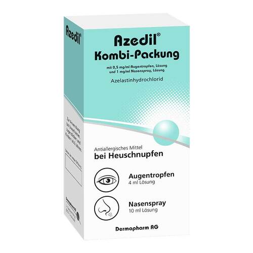 Azedil Kombi-Packung 0,5mg / ml AT 1mg/ml Nasenspray  - 2