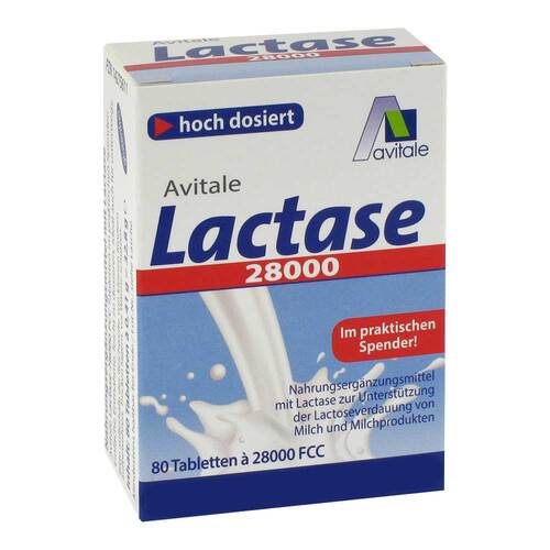 Lactase 28.000 Fcc Tabletten im Spender - 1