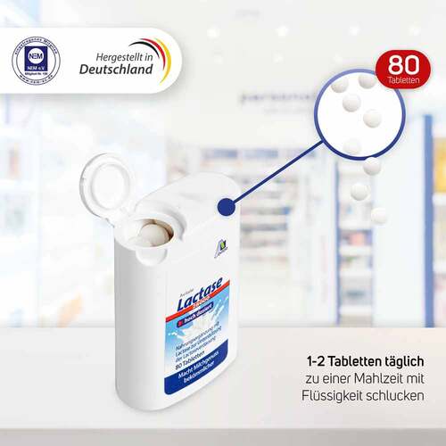 Lactase 28.000 Fcc Tabletten im Spender - 4