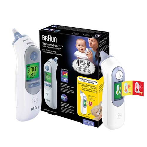Braun Thermoscan 7 Ohrthermometer Geschenkset - 1