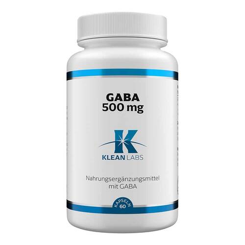 Gaba 500 mg Klean Labs Kapseln - 1