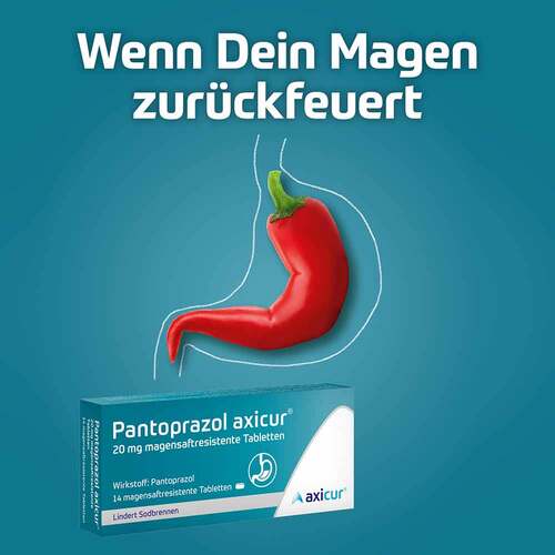 Pantoprazol axicur 20 mg magensaftresistent Tabletten - 6