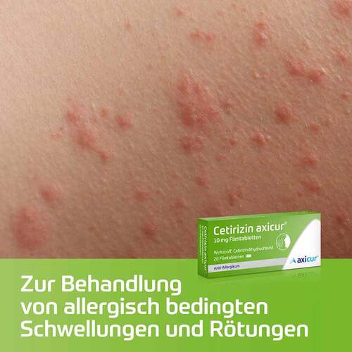 Cetirizin axicur 10 mg Filmtabletten - 4