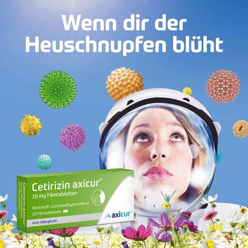 Cetirizin axicur 10 mg Filmtabletten - 6