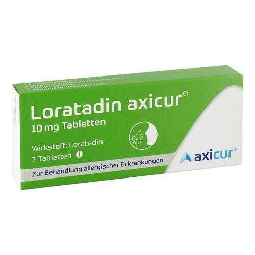 Loratadin axicur 10 mg Tabletten - 1