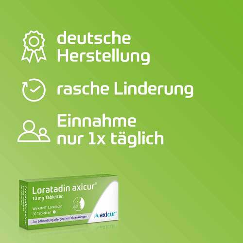 Loratadin axicur 10 mg Tabletten - 5