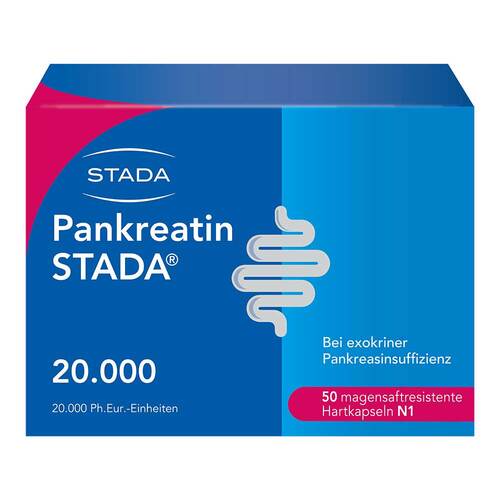 Pankreatin Stada 20.000 magensaftresistent Hartkapseln - 1