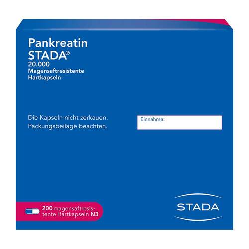 Pankreatin Stada 20.000 magensaftresistent Hartkapseln - 2