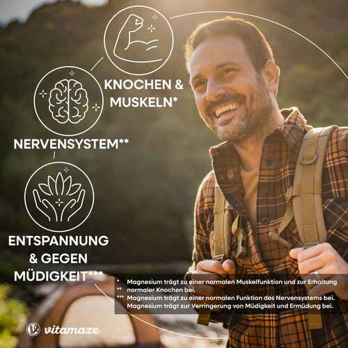 Magnesium 350 mg Komplex Citrat / Oxid/Carbon.vegan - 4