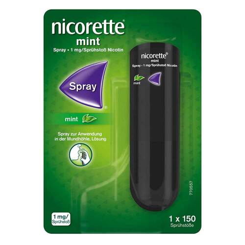 Nicorette Mint Spray 1 mg / Spr&uuml;hsto&szlig; - 1