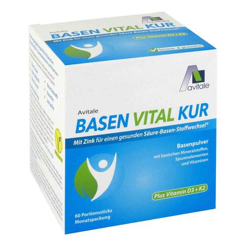 Basen Vital Kur plus Vitamin D3 + K2 Pulver - 1