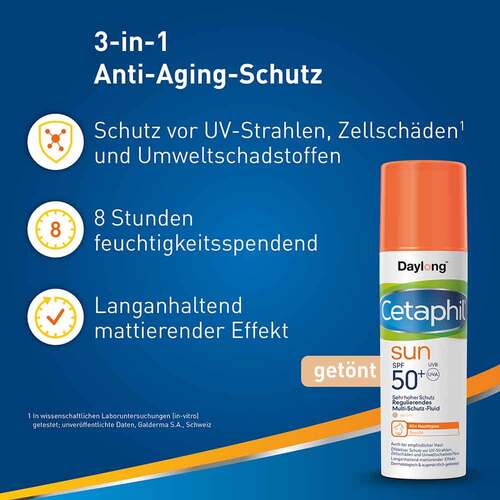 Cetaphil Sun Daylong Spf 50 + reg.MS-Fluid Ges.get&ouml; - 3