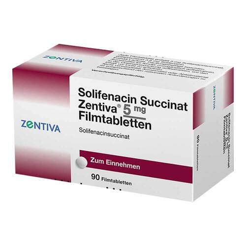 Solifenacin Succinat Zentiva 5 mg Filmtabletten - 1