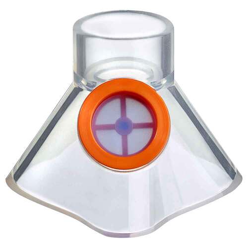 Aponorm Inhalator Silikon-Maske Gr&ouml;&szlig;e S orange - 1
