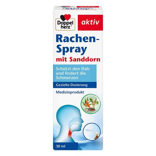 Doppelherz Rachen-Spray mit Sanddorn - 1