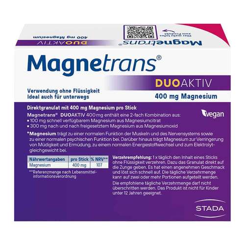 Magnetrans duo-aktiv 400 mg Sticks - 2