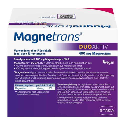 Magnetrans duo-aktiv 400 mg Sticks - 2
