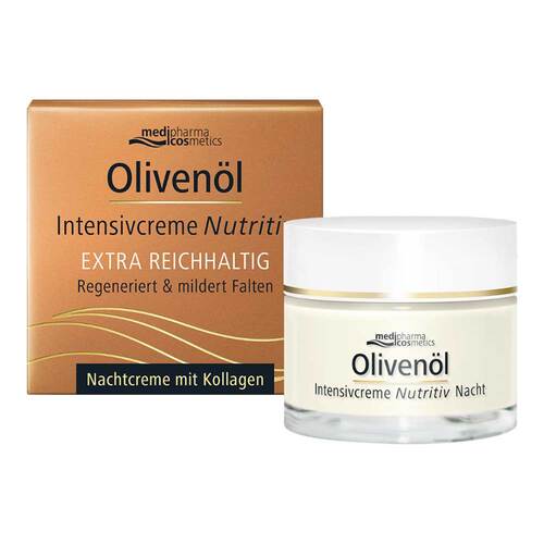 Oliven&ouml;l Intensivcreme Nutritiv Nachtcreme - 1