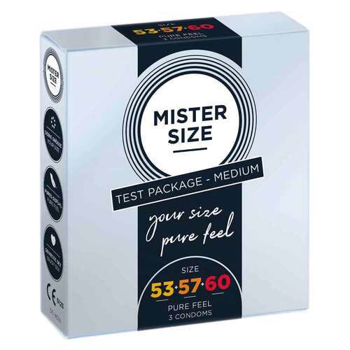 Mister Size Probierpackung 53-57-60 Kondome - 1