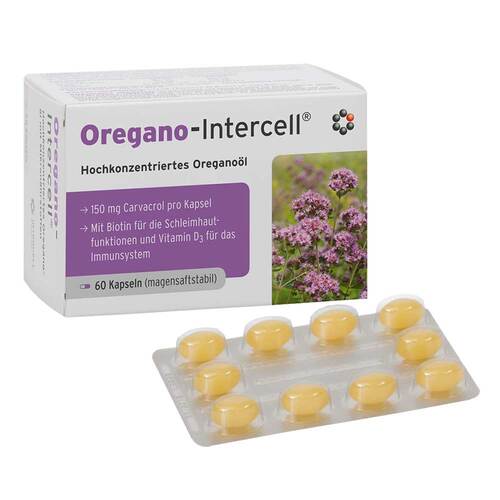 Oregano-Intercell magensaftresistente Weichkapseln - 1