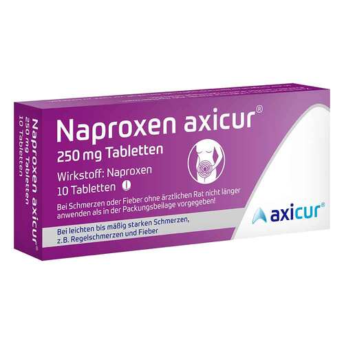 Naproxen axicur 250 mg Tabletten - 1