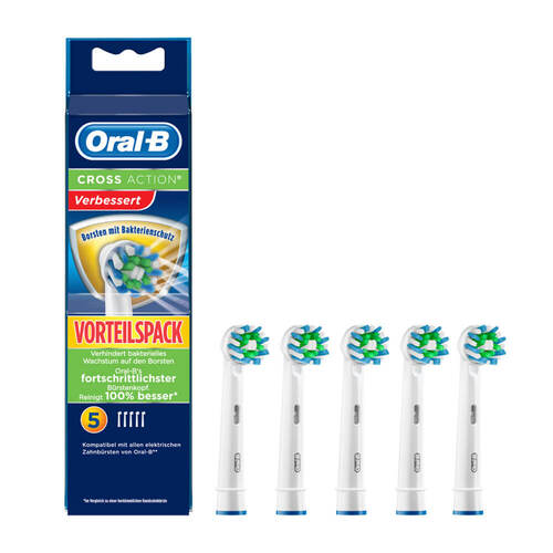 Oral-B Aufsteckb&uuml;rsten Crossaction Bakterienschutz - 1