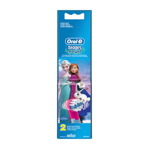 Oral-B Aufsteckb&uuml;rsten Stages Power Die Eisk&ouml;nigin - 1