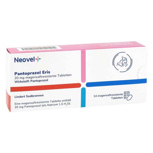 Pantoprazol Eris 20 mg magensaftresistent Tabletten Neovel - 2