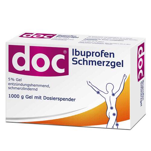 Doc Ibuprofen Schmerzgel 5% inkl.Spender - 1