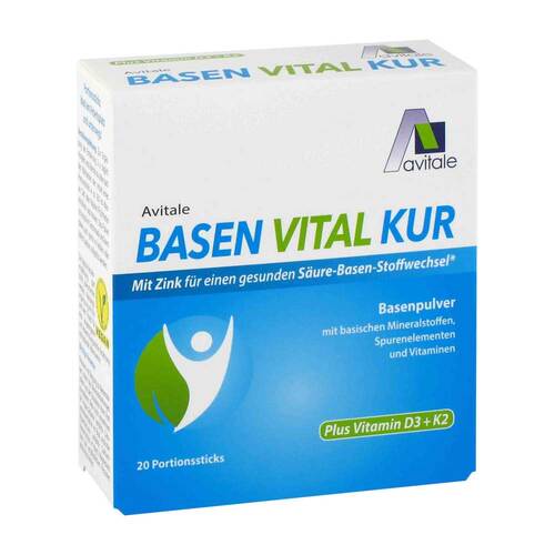Basen Vital Kur plus Vitamin D3 + K2 Pulver - 1