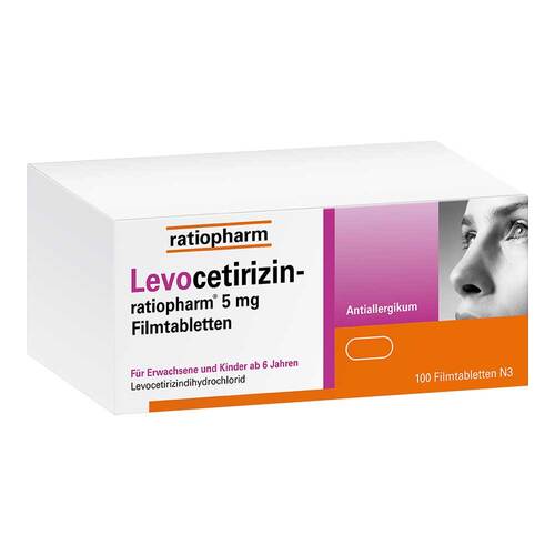 Levocetirizin-ratiopharm 5 mg Filmtabletten - 1