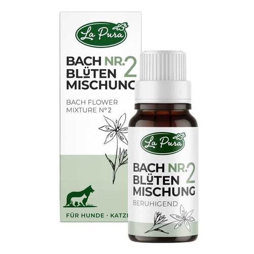 Lapura Bachbl&uuml;tenmischung Nr.2 Globuli f&uuml;r Hunde / Katzen - 1