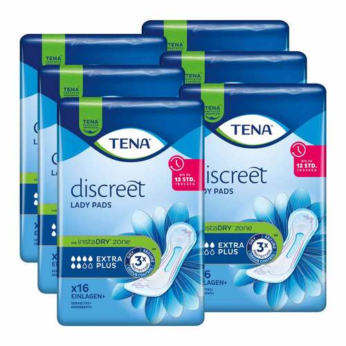 Tena Lady Discreet Inkontinenz Einlagen extra plus - 1