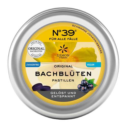 Bachbl&uuml;ten No.39 f&uuml;r alle F&auml;lle blackcurr.Pastil. - 1