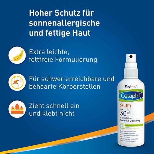 Cetaphil Sun Daylong Spf 30 sensitive Gel-Spray - 3