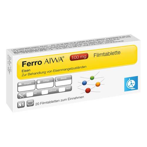 Ferro Aiwa 100 mg Filmtabletten - 1