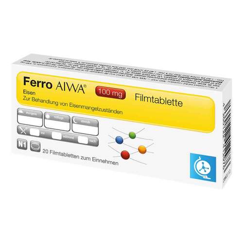 Ferro Aiwa 100 mg Filmtabletten - 2