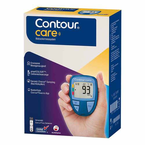Contour Care Set Blutzuckermesssystem mg / dl - 1