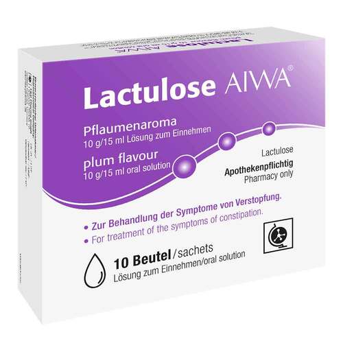 Lactulose Aiwa Pflaumenaroma 10 g / 15 ml L&ouml;sung zum Einn - 1
