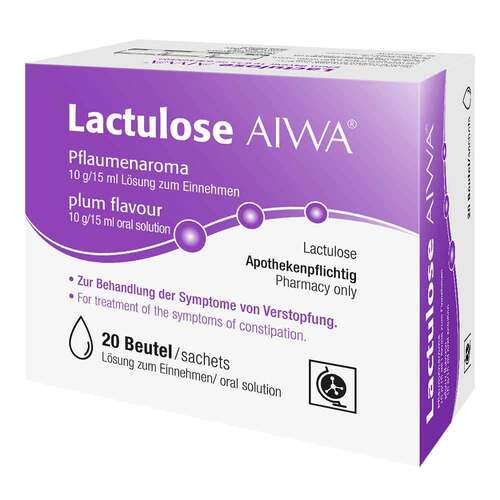 Lactulose Aiwa Pflaumenaroma 10 g / 15 ml L&ouml;sung zum Einn - 2